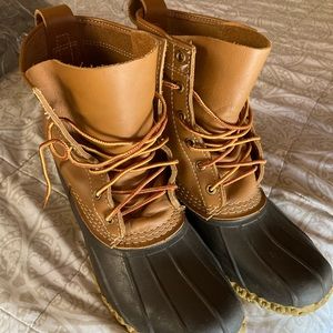 LL Bean Duck boot size 10